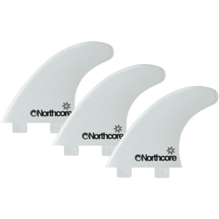 Slice S5 Essentials FCS Compatible Fins- White