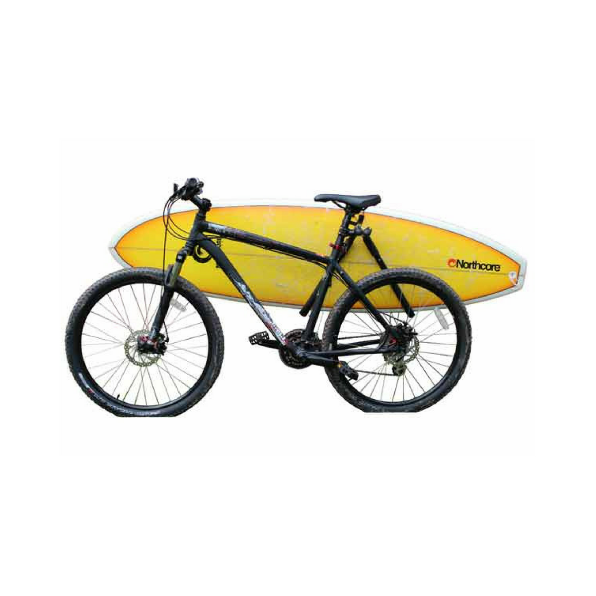 Lowrider Bicycle Surfboard Carry Rack