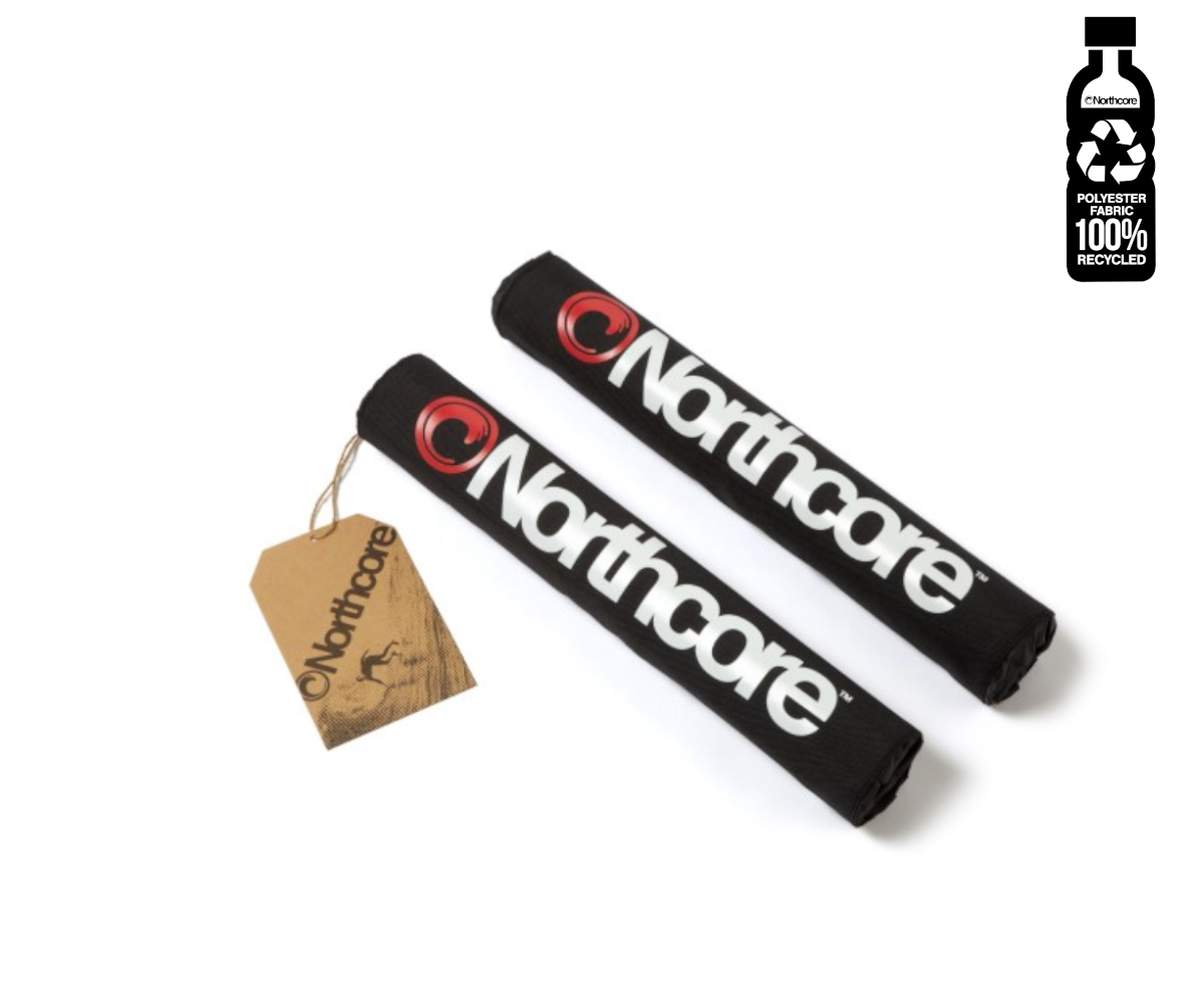 Northcore ECO Roof Bar Pads - Black