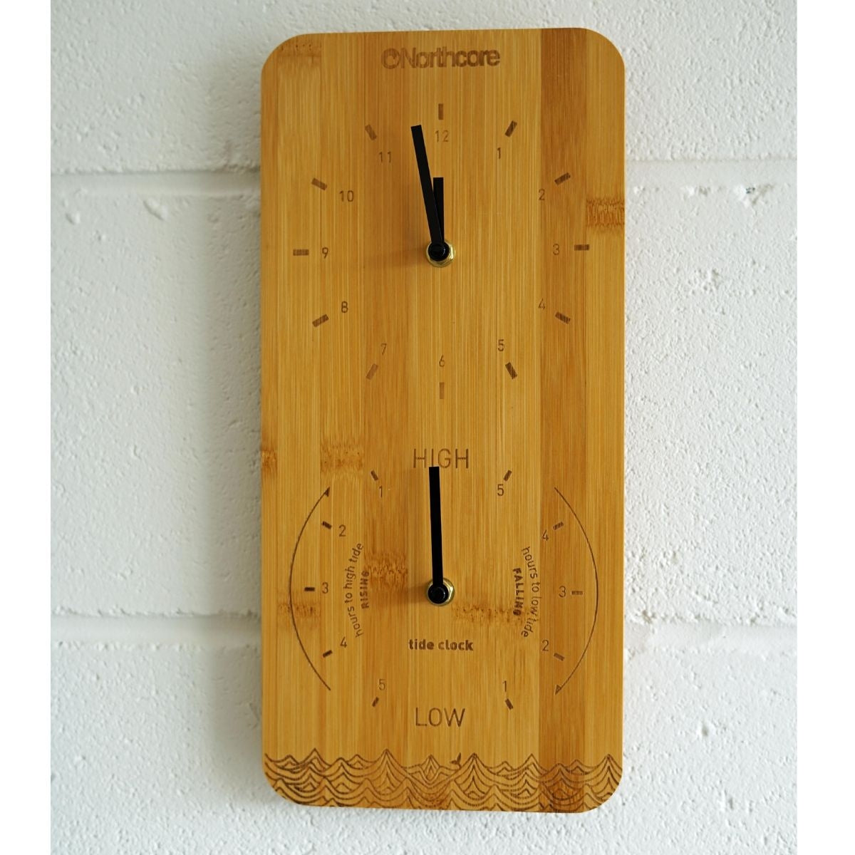 Bamboo Time and Tide Wall Clock