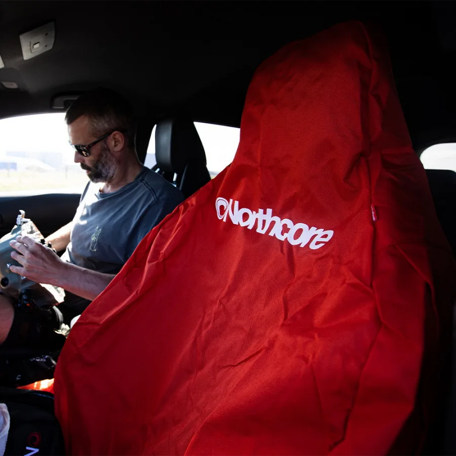 2026 Northcore Single Car Seat Cover NOCO05E - Red
