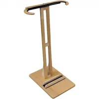 2026 Northcore Single Surfboard Floor Stand NC12345 - Wood