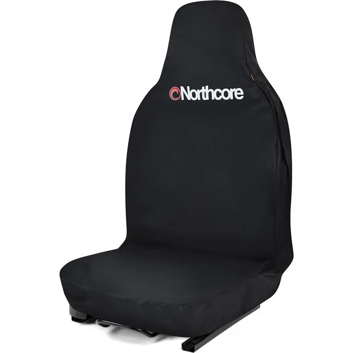 2026 Northcore Waterproof Car Seat Cover & Hawaiian Hula Dashboard Doll Bundle NCHW - Black