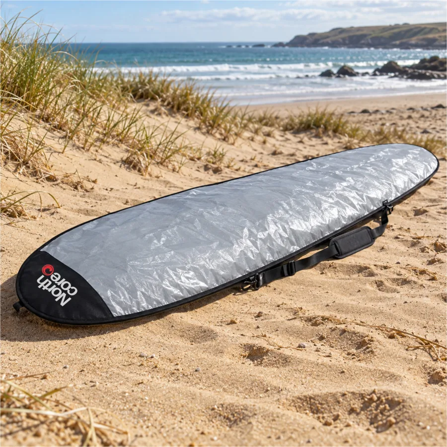 2026 Northcore Addiction Longboard Bag 9'6 NOCO53B - Silver