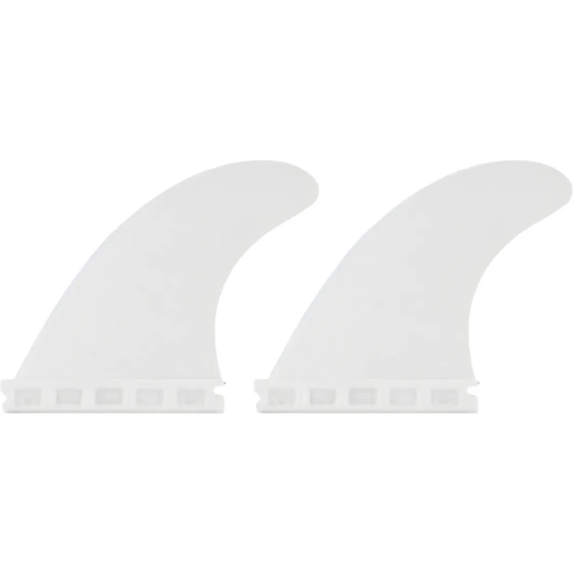 2026 Nothcore Nylon Composite Quad Fins Set BAS-Q3 - White