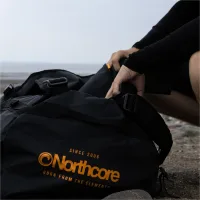 2026 Northcore Duffle Bag 40L NOCO123AB - Black / Orange