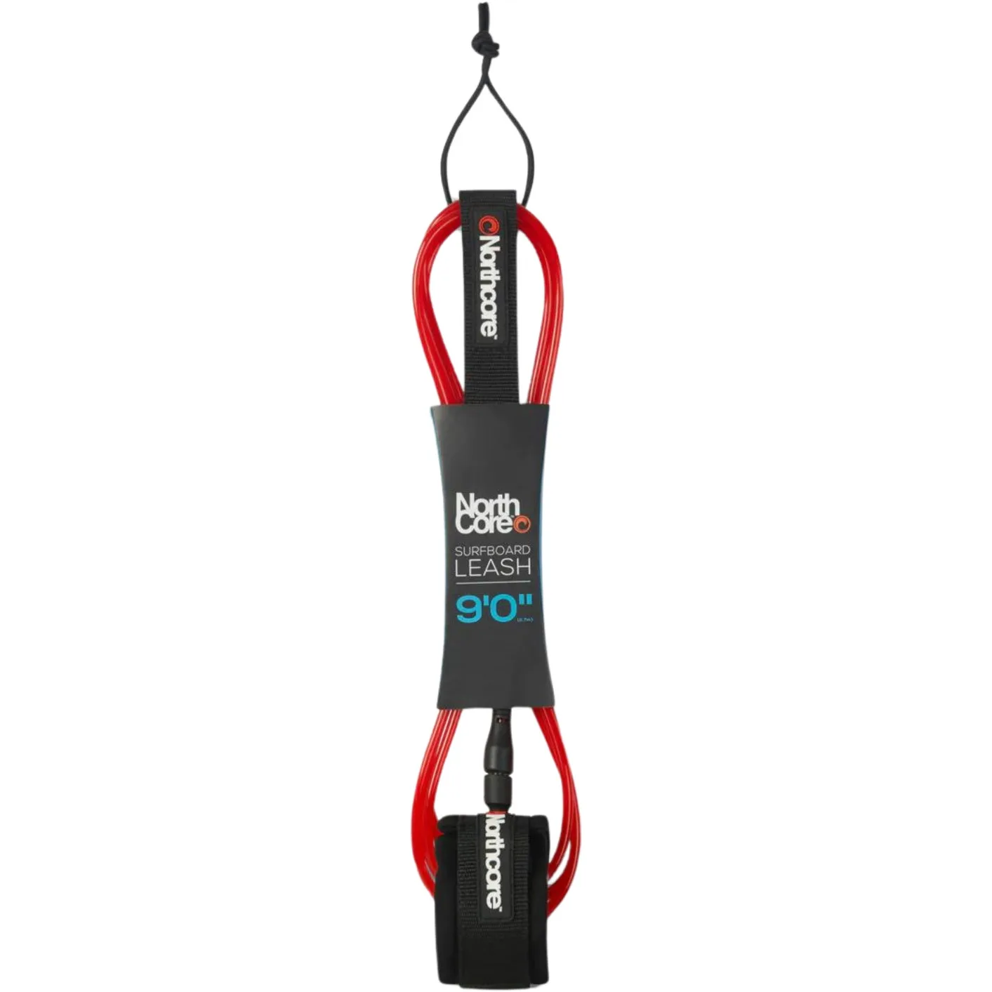2026 Northcore 9FT Surfboard Leash NOCO57D - Red