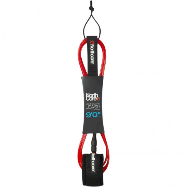 9FT Surfboard Leash - Red
