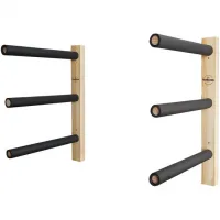 2026 Northcore Triple Surfboard Rack NOCO90C - Wood