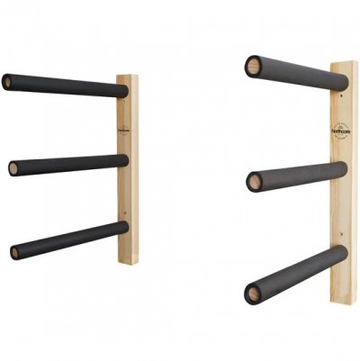 Triple Surfboard Rack - Wood