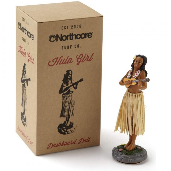 Hawaiian Hula Dashboard Doll
