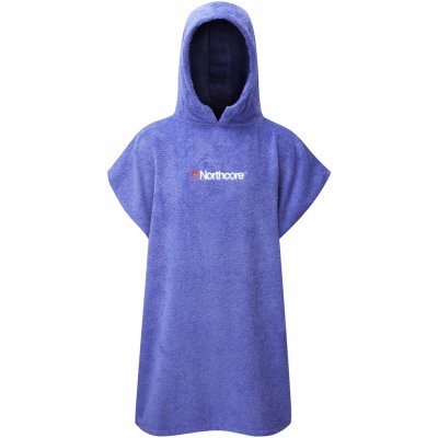 Kids Beach Basha Hooded Towel Changing Robe / Poncho - Purple