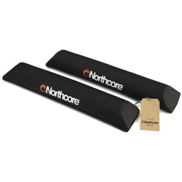 Aero Roof Rack Pads 48cm - Black