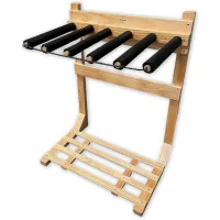 2026 Northcore Surfboard Floor Stand NC123A - Wood