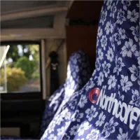 2026 Northcore Car Seat Cover NOCO05D - Hibiscus