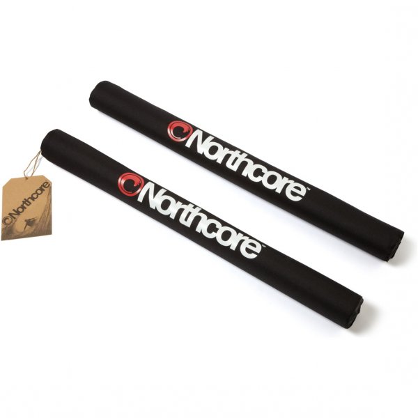 Roof Rack Wide Load 72cm Pads - Black