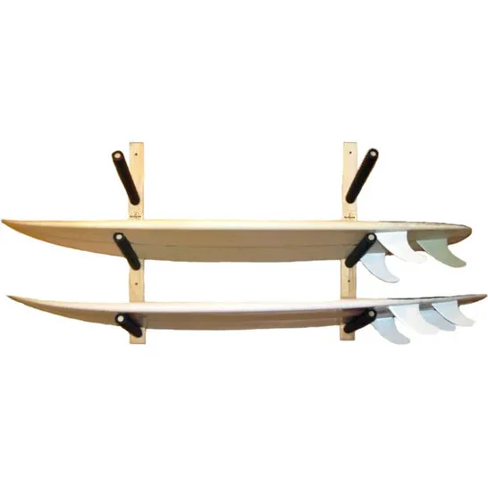 2026 Northcore Triple Surfboard Rack NOCO90C - Wood
