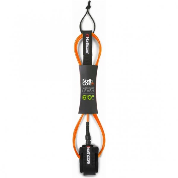 6FT Surfboard Leash - Orange
