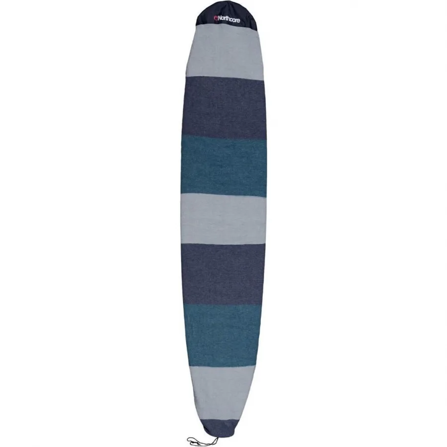 2026 Northcore Retro Stripe 9'6" Longboard Sock NOCO42C - Grey