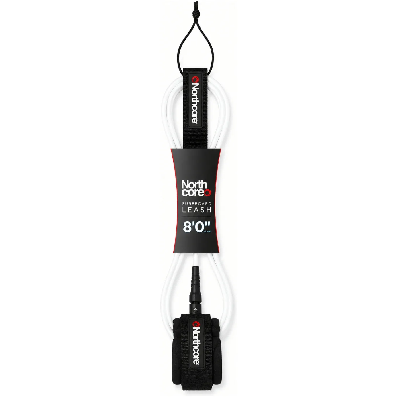 2026 Northcore 8FT Surfboard Leash NOCO56A - White