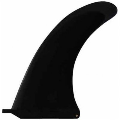 Replacement Nylon Surfboard / Longboard Centre Fins 6.5" Black