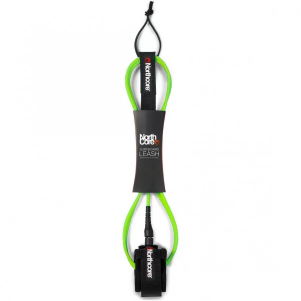 7FT Surfboard Leash - Green
