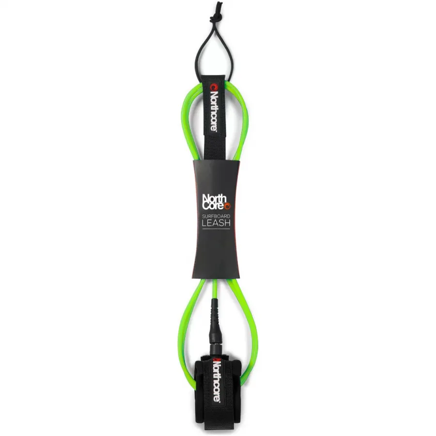 2026 Northcore 7FT Surfboard Leash NOCO55G - Green