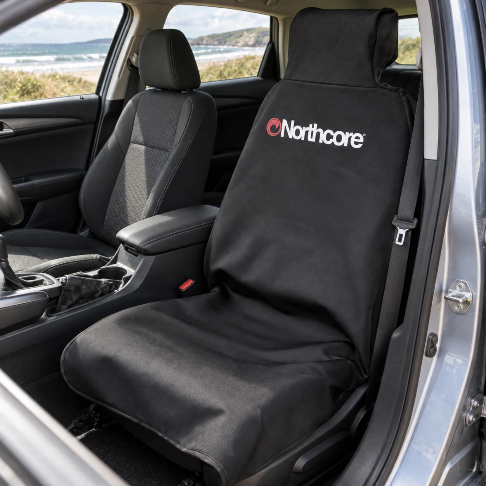 2026 Northcore Single Neoprene Car Seat Cover NOCO05C - Black