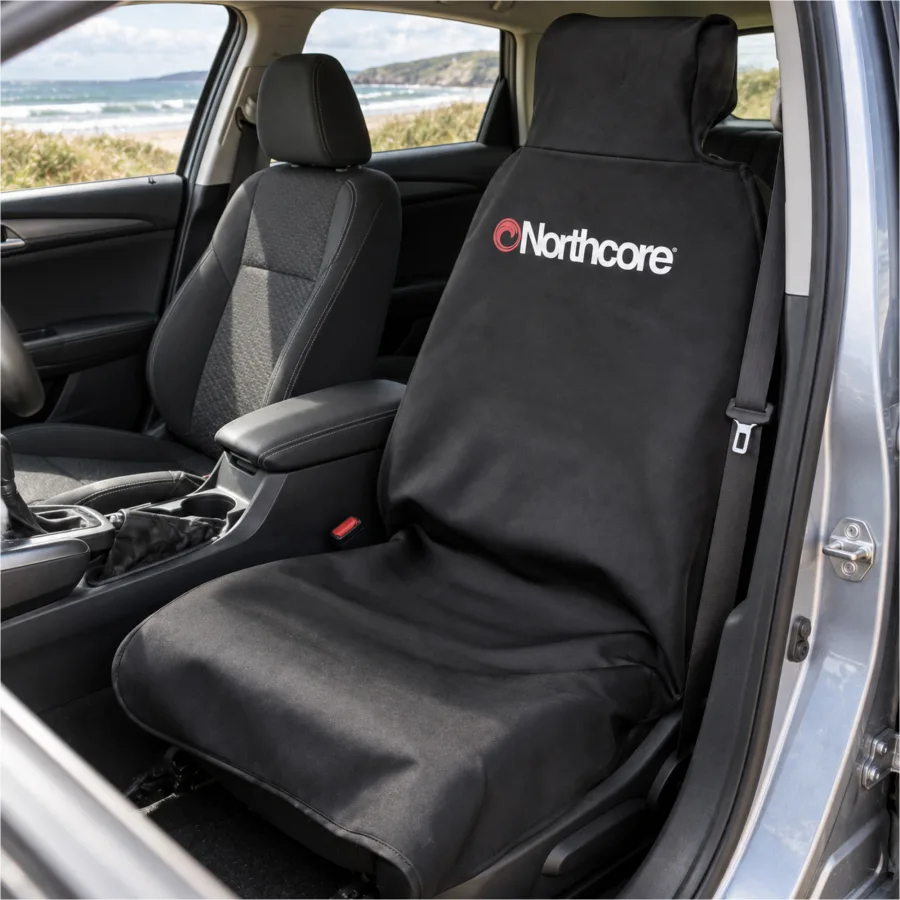 2026 Northcore Single Neoprene Car Seat Cover NOCO05C - Black