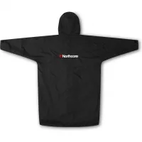 2026 Northcore Beach Basha Sport Long Sleeve Changing Robe NOCO24N - Black