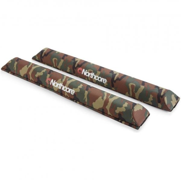 Aerodynamic Roof Rack Wide Load 72cm Pads - Camo