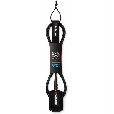 9FT Surfboard Leash - Black