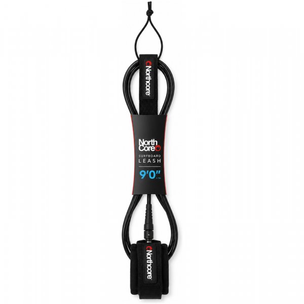 9FT Surfboard Leash - Black