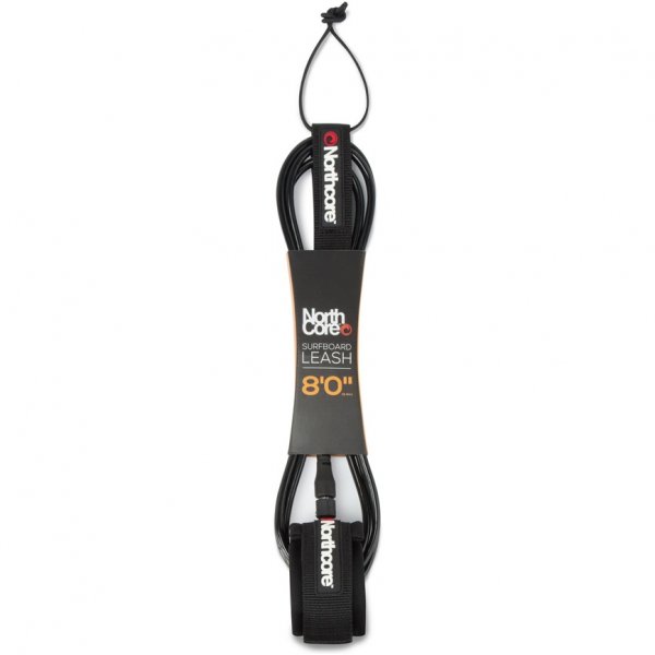 8FT Surfboard Leash - Black