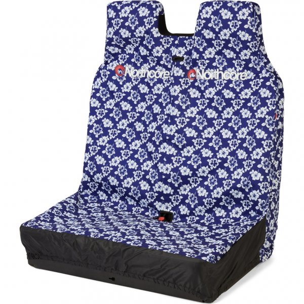 Van Double Seat Cover - Hibiscus
