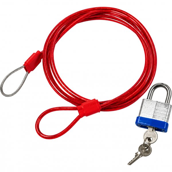 Lockjaw Longboard Fin Box Lock - Red