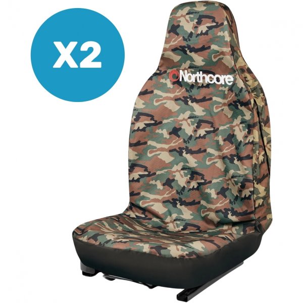 Waterproof Car Seat Cover Bundle - Camo