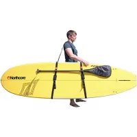 2026 Northcore Deluxe SUP / Surfboard Carry Sling NOCO16B - Black