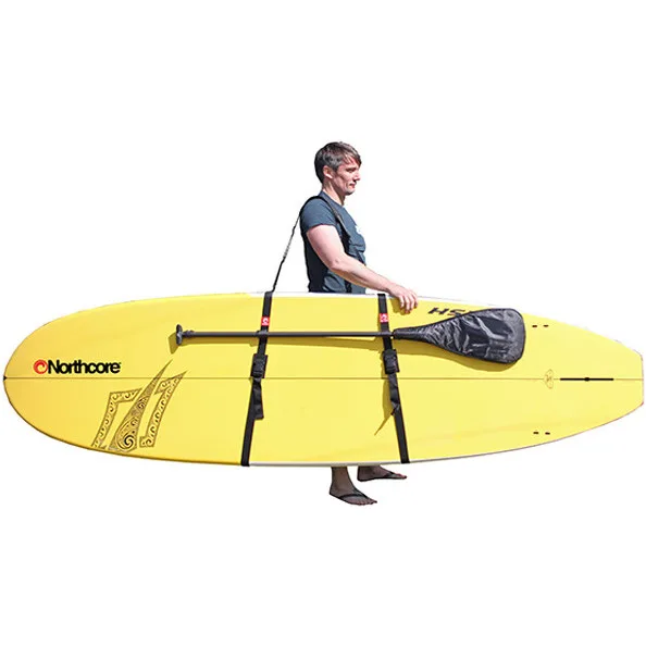 2026 Northcore Deluxe SUP / Surfboard Carry Sling NOCO16B - Black