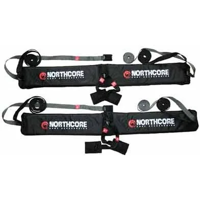 2026 Northcore Double Overhead Soft Roofracks NOCO01 - Black