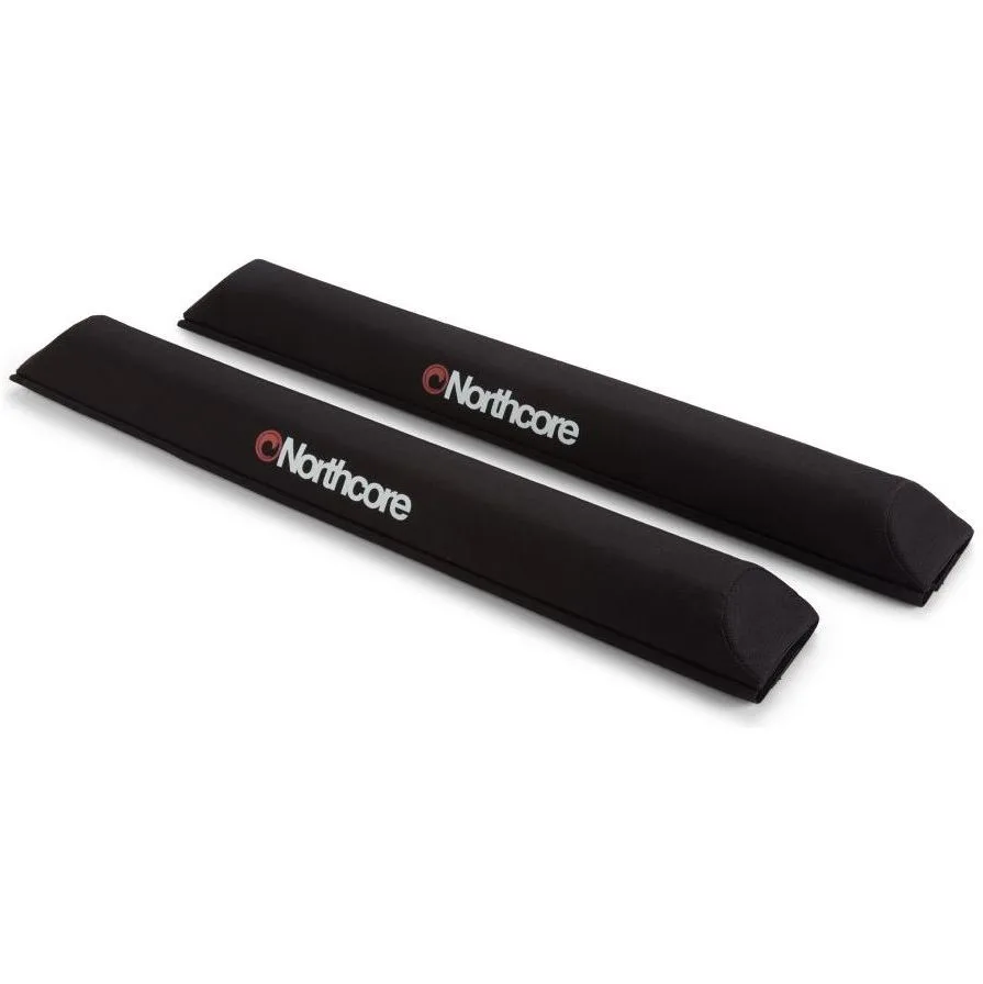 2026 Northcore Aerodynamic Roof Rack Wide Load 72cm Pads NOCO21D - Black