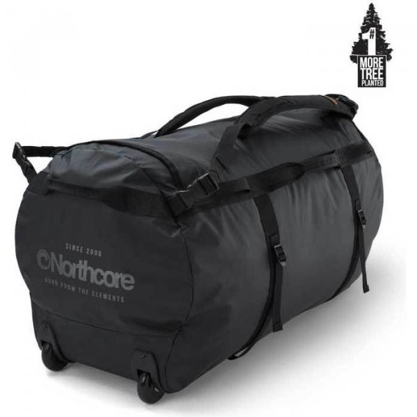 Wheeled Duffle Bag 110L - Black / Grey