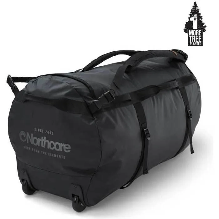 2026 Northcore Wheeled Duffle Bag 110L NOCO123D - Black / Grey