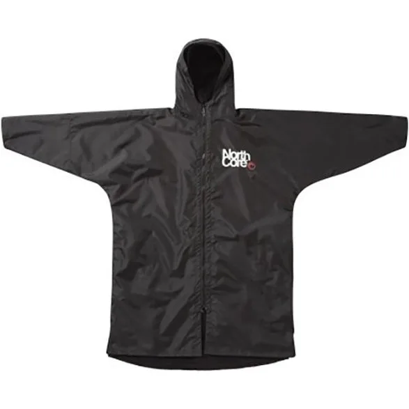 2026 Northcore Beach Basha Pro 4 Season Changing Robe NOCO24E - Black