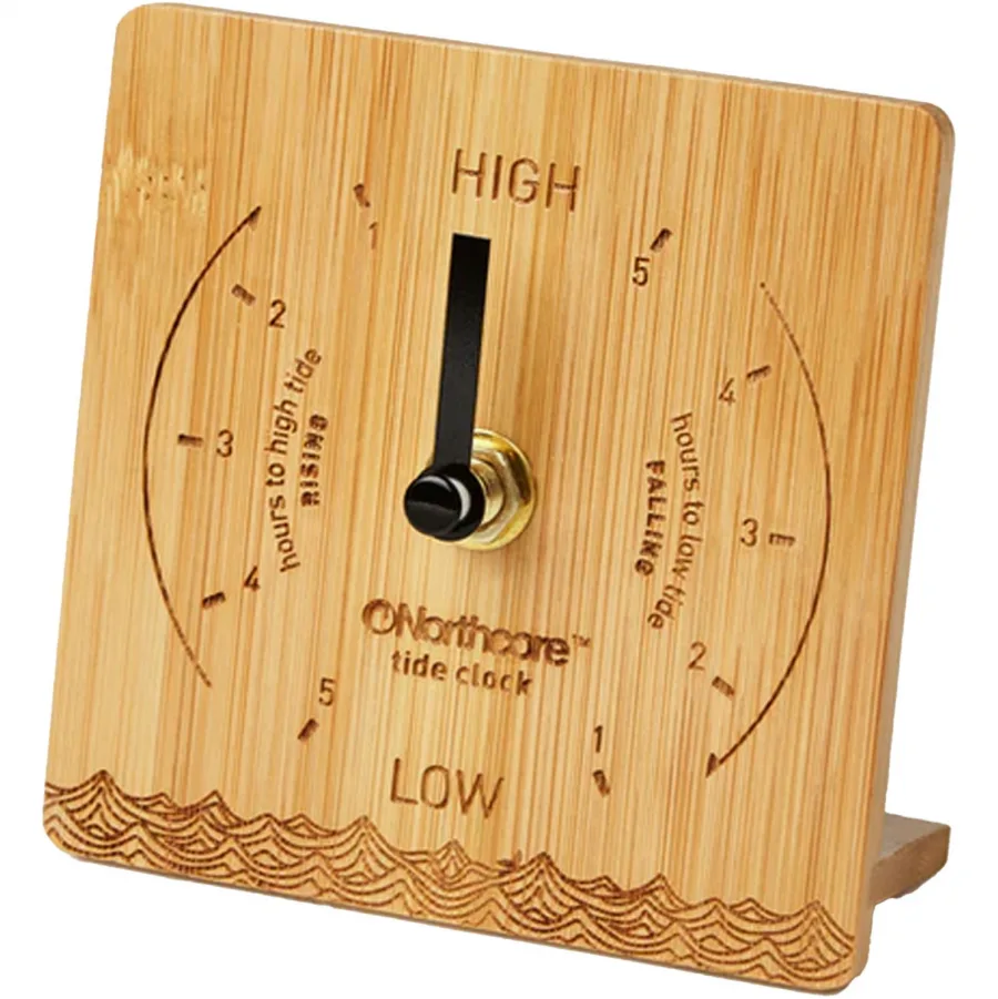 2026 Northcore Desk Top Bamboo Tide Clock NOCO88