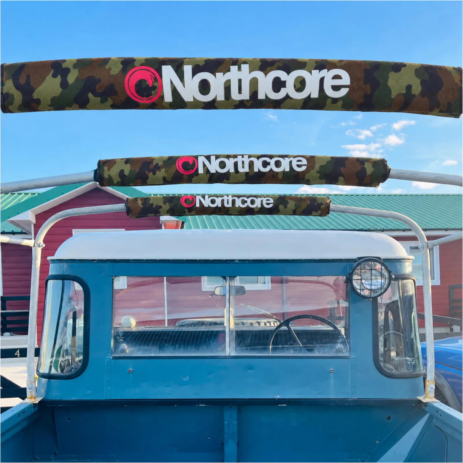 2026 Northcore Roof Rack Wide Load 72cm Pads NOCO21BB - Camo