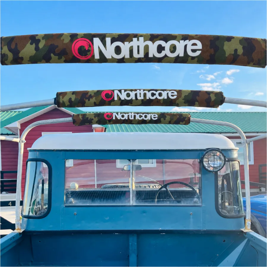 2026 Northcore Roof Rack Wide Load 72cm Pads NOCO21BB - Camo