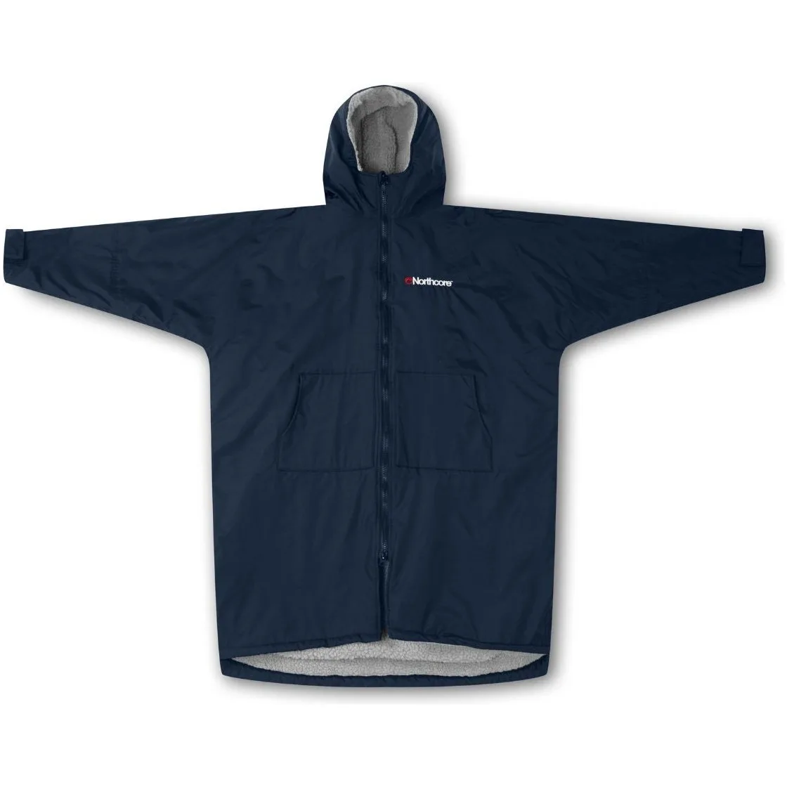 2026 Northcore Beach Basha Sport Long Sleeve Changing Robe NOCO24N - Blue
