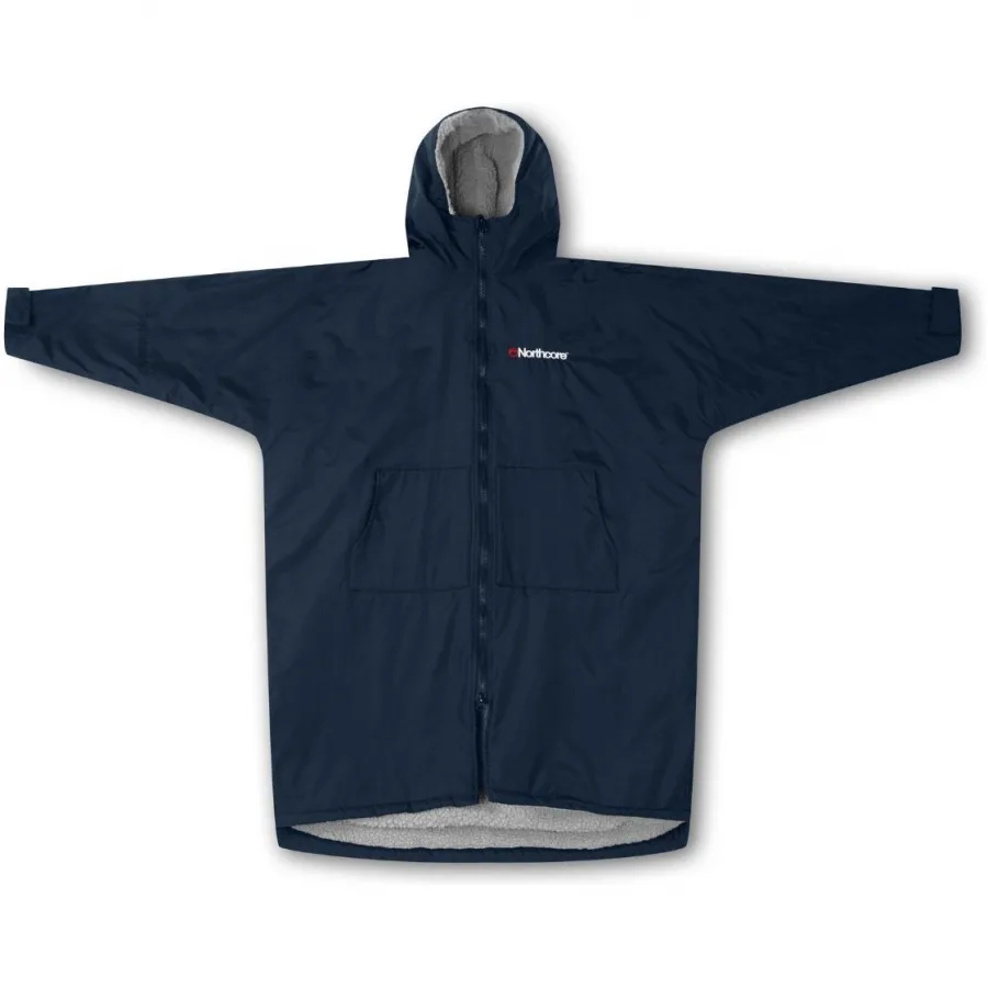 2026 Northcore Beach Basha Sport Long Sleeve Changing Robe NOCO24N - Blue