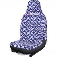 2026 Northcore Waterproof Car Seat Cover & Hawaiian Hula Dashboard Doll Bundle NCHW - Hibiscus
